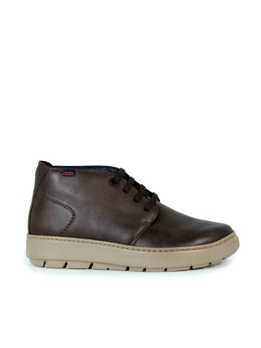BOTAS DE PIEL CON CORDONES PARA HOMBRE CALLAGHAN ADAPTABLE 60601 MARRÓN