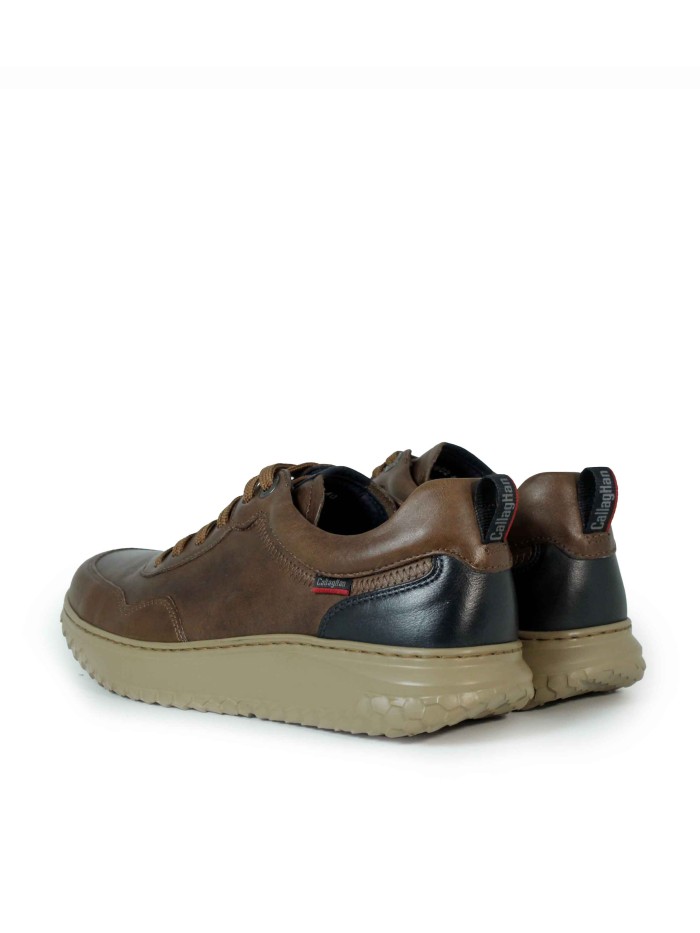 ZAPATO DE PIEL CON CORDONES MARRÓN CALLAGHAN TERRAIN 60802