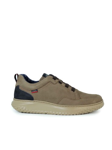 ZAPATO DE PIEL CON CORDONES MARINO CALLAGHAN TERRAIN TAUPE