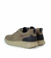 ZAPATO DE PIEL CON CORDONES MARINO CALLAGHAN TERRAIN TAUPE
