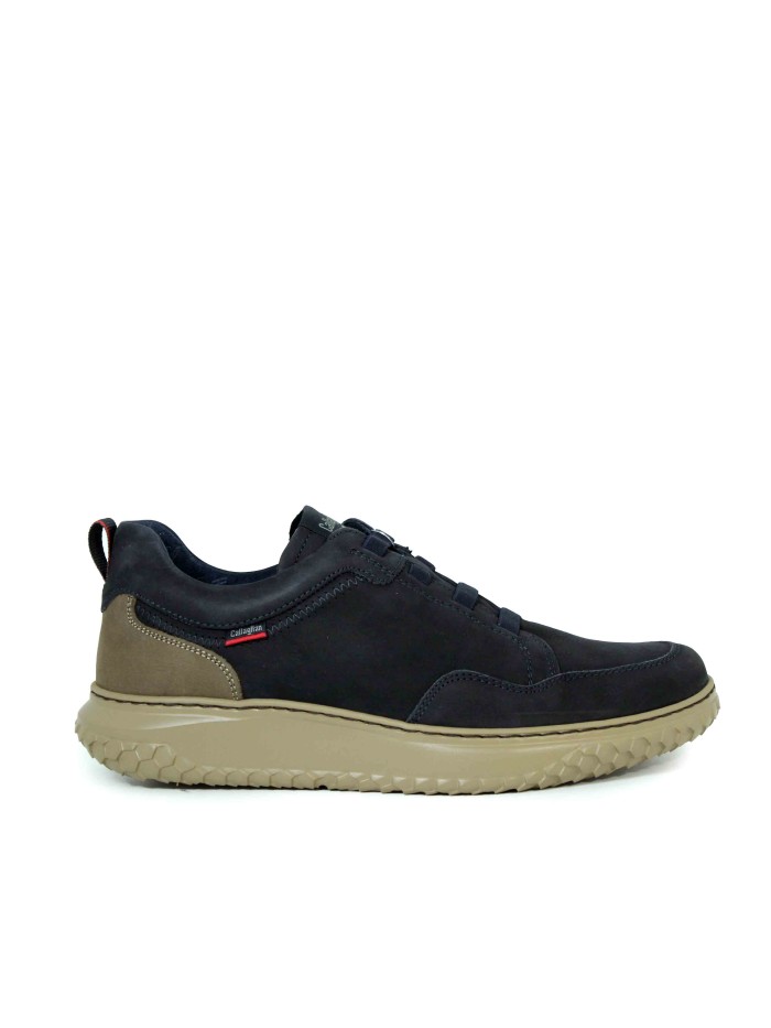 ZAPATO DE PIEL CON CORDONES MARINO CALLAGHAN 60805 TERRAIN MARINO