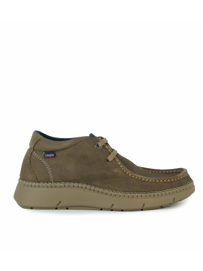 BOTÍN CON CORDONES CALLAGHAN 60701 TAUPE