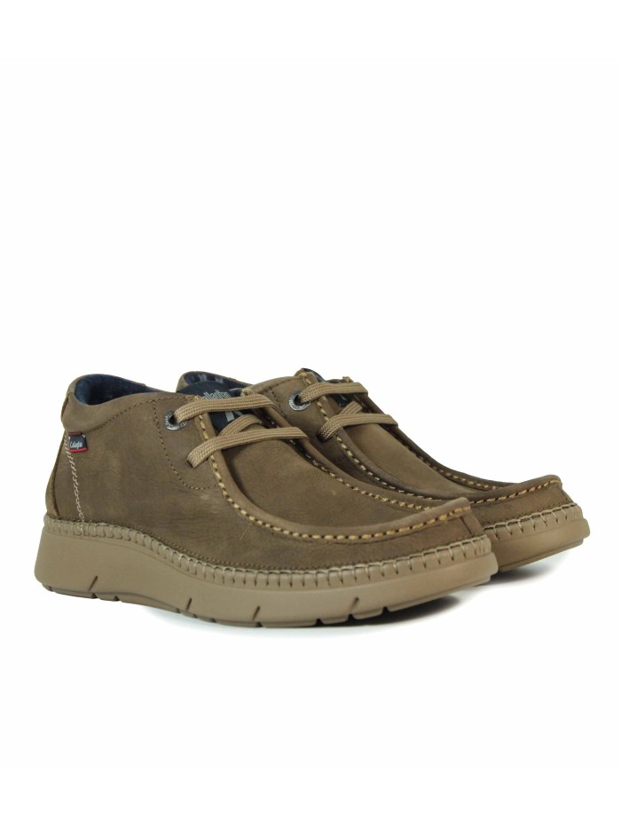 BOTÍN CON CORDONES CALLAGHAN 60701 TAUPE