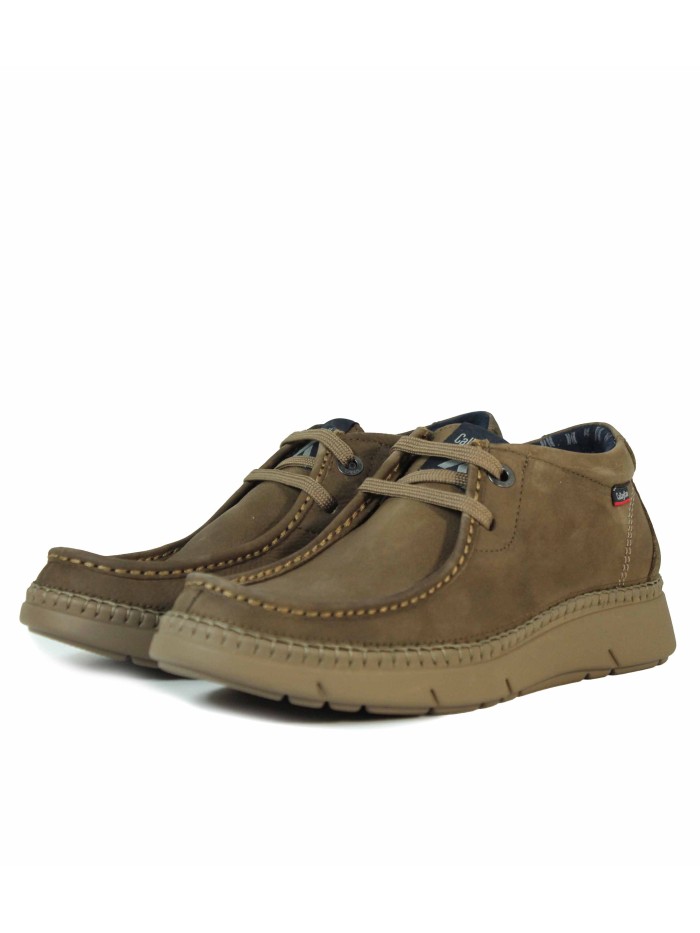 BOTÍN CON CORDONES CALLAGHAN 60701 TAUPE