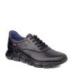 ZAPATO DE PIEL CON CORDONES CALLAGHAN 63700 NEGRO