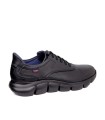 ZAPATO DE PIEL CON CORDONES CALLAGHAN 63700 NEGRO