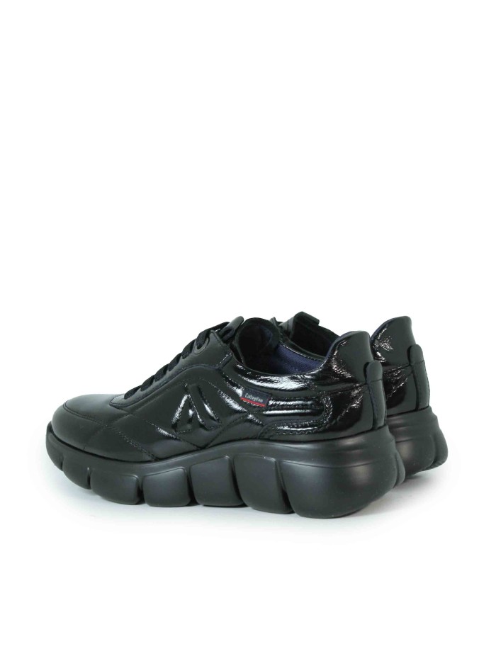 ZAPATILLA DEPORTIVA CON CUÑA CALLAGHAN 64700 NEGRO