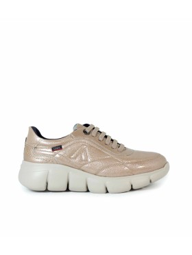 ZAPATILLA DEPORTIVA METALIZADA CALLAGHAN 64700 BEIGE