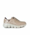 ZAPATILLA DEPORTIVA METALIZADA CALLAGHAN 64700 BEIGE