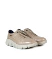 ZAPATILLA DEPORTIVA METALIZADA CALLAGHAN 64700 BEIGE