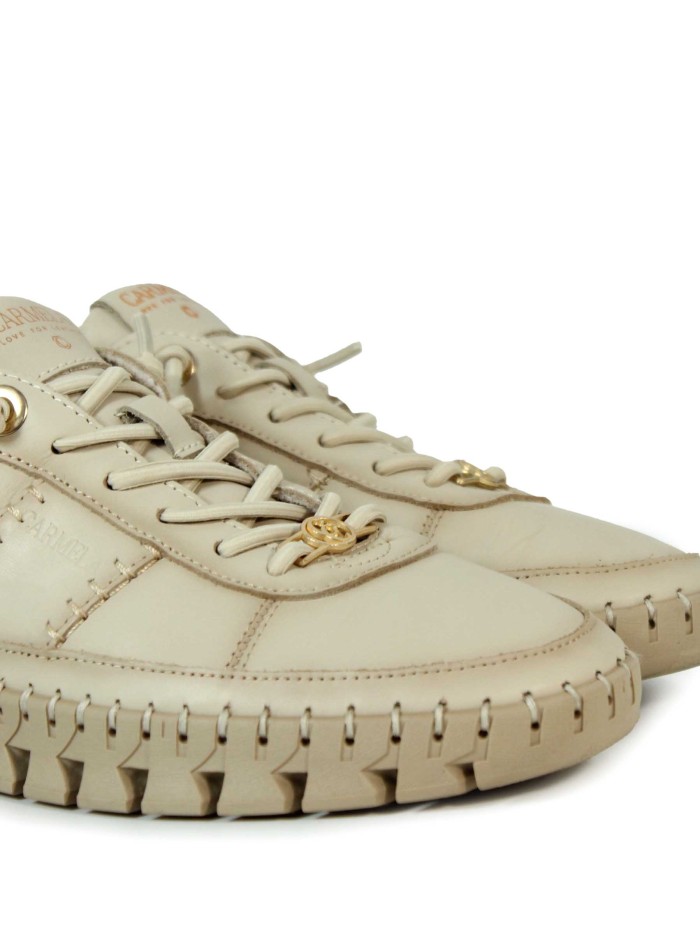 ZAPATILLA MODERNA DE CORDONES CARMELA 16252803 BEIG