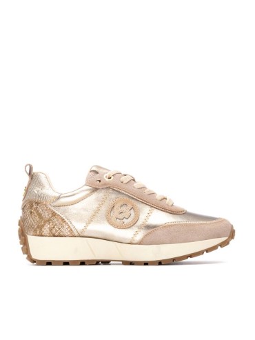 ZAPATILLAS EN TENDENCIA METALIZADAS CARMELA 16269902 BEIG