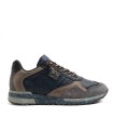 ZAPATILLAS PIEL DE HOMBRE CON CORDONES ELÁSTICOS CETTI 848 XL MARINO