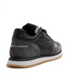 ZAPATILLAS PIEL DE HOMBRE CON CORDONES ELÁSTICOS CETTI 848 XL NEGRO