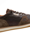 ZAPATILLAS PIEL DE HOMBRE CON CORDONES ELÁSTICOS CETTI 848 XL MOKA
