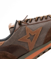 ZAPATILLAS PIEL DE HOMBRE CON CORDONES ELÁSTICOS 1259 CETTI MOKA
