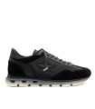 ZAPATILLAS PIEL DE HOMBRE CON CORDONES ELÁSTICOS  1385 CETTI NEGRO