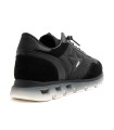 ZAPATILLAS PIEL DE HOMBRE CON CORDONES ELÁSTICOS  1385 CETTI NEGRO