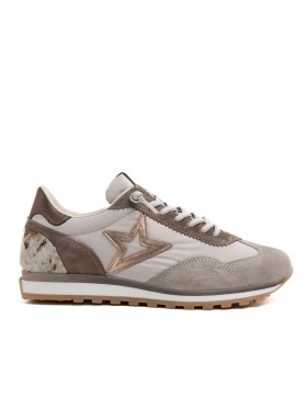 ZAPATILLAS URBANAS COMBINADAS MUJER  1259 SRA CETTI BEIGE