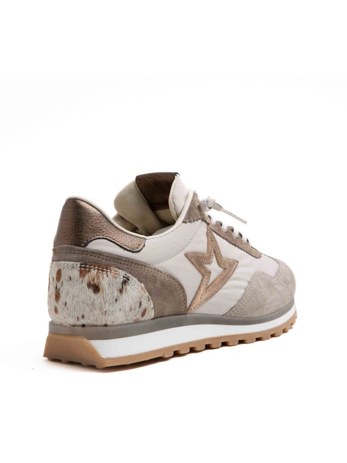 ZAPATILLAS URBANAS COMBINADAS MUJER  1259 SRA CETTI BEIGE