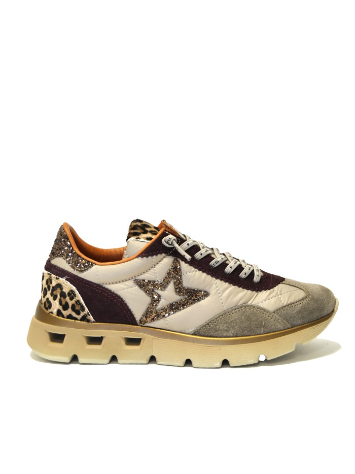 ZAPATILLAS URBANAS COMBINADAS MUJER 1259 SRA XLEXP CETTI BEIGE