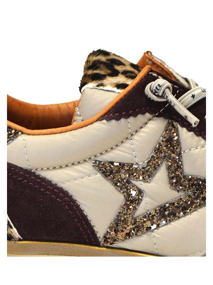 ZAPATILLAS URBANAS COMBINADAS MUJER 1259 SRA XLEXP CETTI BEIGE