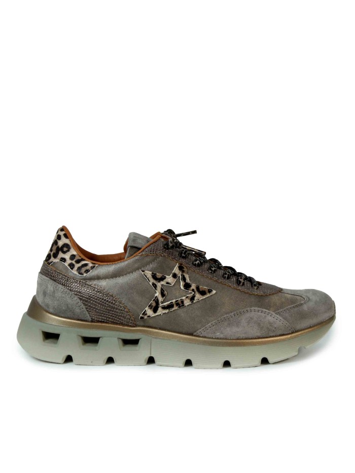 ZAPATILLAS URBANAS COMBINADAS MUJER 1259 SRA XLEXP MARRÓN