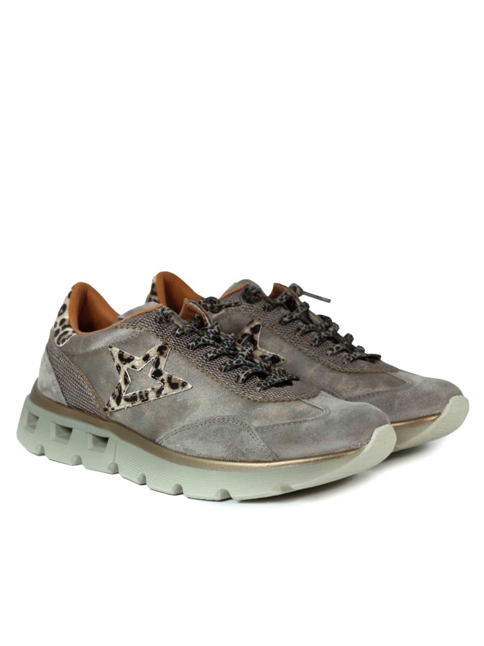 ZAPATILLAS URBANAS COMBINADAS MUJER 1259 SRA XLEXP MARRÓN