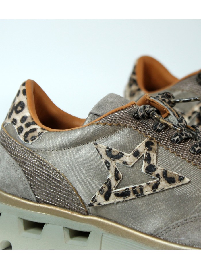 ZAPATILLAS URBANAS COMBINADAS MUJER 1259 SRA XLEXP MARRÓN