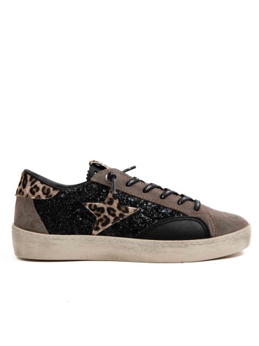 ZAPATILLAS URBANAS COMBINADAS MUJER CETTI 1259 SRA B GRIS1342 SRA CETTI NEGRO