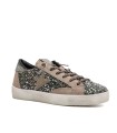 ZAPATILLAS CASUAL CON GLITTER  GROUPIE 1342 CETTI CAMEL