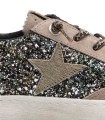 ZAPATILLAS CASUAL CON GLITTER  GROUPIE 1342 CETTI CAMEL