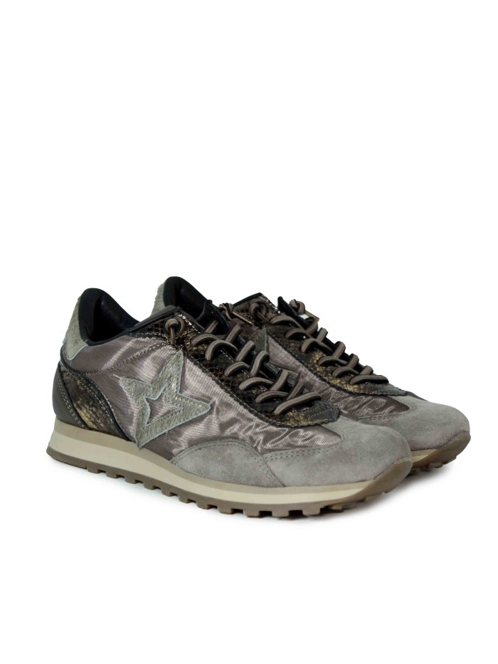 ZAPATILLAS URBANAS COMBINADAS MUJER 1259 SRA CETTI MARRÓN