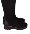 BOTA CON CUÑA CHK10 PINO 02 NEGRO