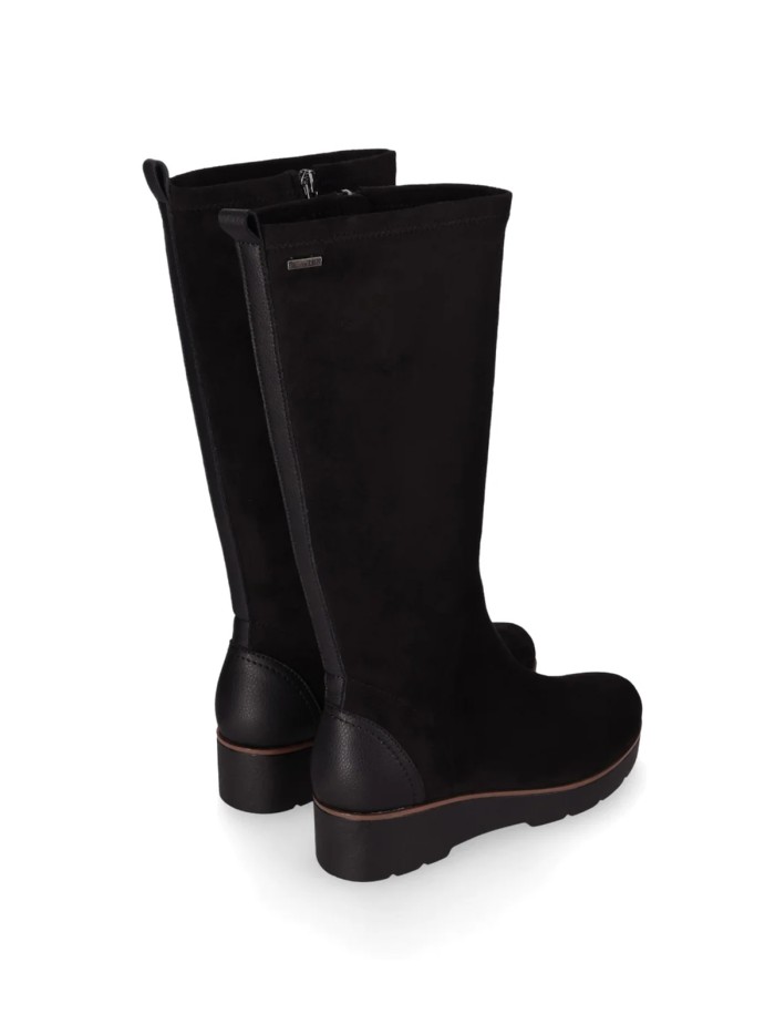 BOTA CON CUÑA CHK10 PINO 02 NEGRO