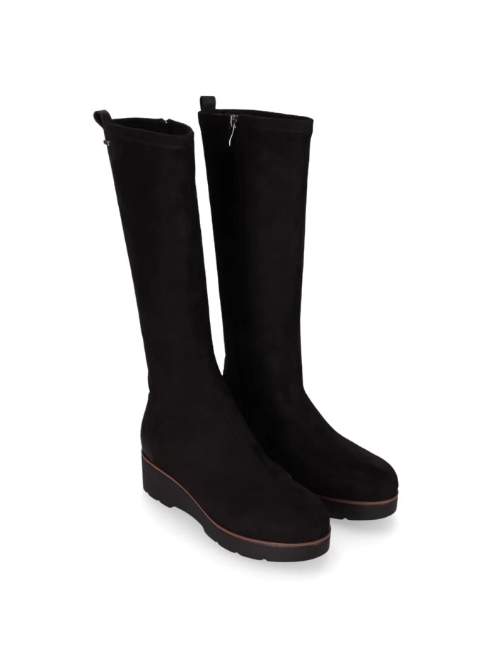 BOTA CON CUÑA CHK10 PINO 02 NEGRO