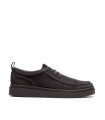 ZAPATOS DE ANTE CLARKS POLDEN MOC  GRIS