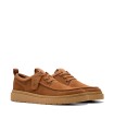 ZAPATOS DE ANTE CLARKS POLDEN MOC  CAMEL