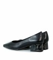 ZAPATO DE PUNTA AFILADA EN TENDENCIA DESIREE RABAT 6 NEGRO