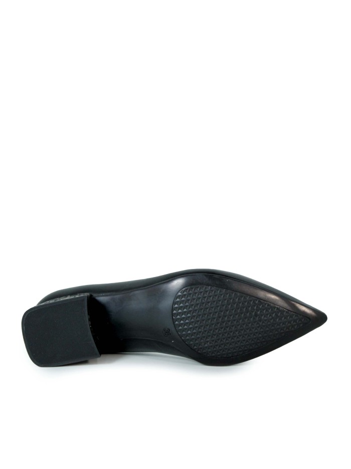 ZAPATO DE PUNTA AFILADA EN TENDENCIA DESIREE RABAT 6 NEGRO