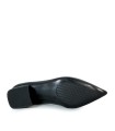 ZAPATO DE PUNTA AFILADA EN TENDENCIA DESIREE RABAT 6 NEGRO
