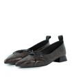ZAPATO BAILARINA ANIMAL PRINT DESIREE VIENA 12 MARRÓN