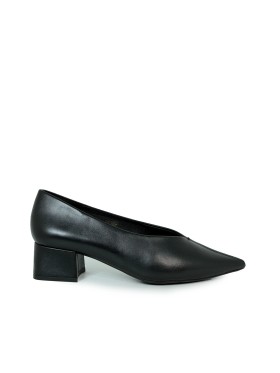 ZAPATO DE TACÓN CUADRADO BAJO DESIREE RABAT 9 MARRÓN