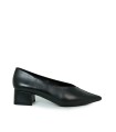 ZAPATO DE TACÓN CUADRADO BAJO DESIREE RABAT 9 MARRÓN