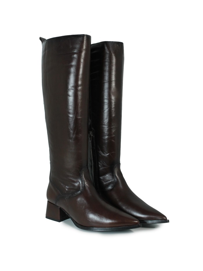 BOTA EN TENDENCIA DESIREE SHIRAT 2 MARRÓN