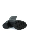 BOTA DE CAÑA ALTA CON TACÓN EN TENDENCIA DORKING 9559 NEGRO