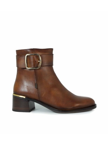 BOTÍN CON TACÓN MEDIO CASUAL DORKING D-9603 CUERO