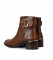 BOTÍN CON TACÓN MEDIO CASUAL DORKING D-9603 CUERO