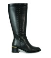 BOTAS DE CAÑA ALTA  EN TENDENCIA DORKING D-9609 NEGRO