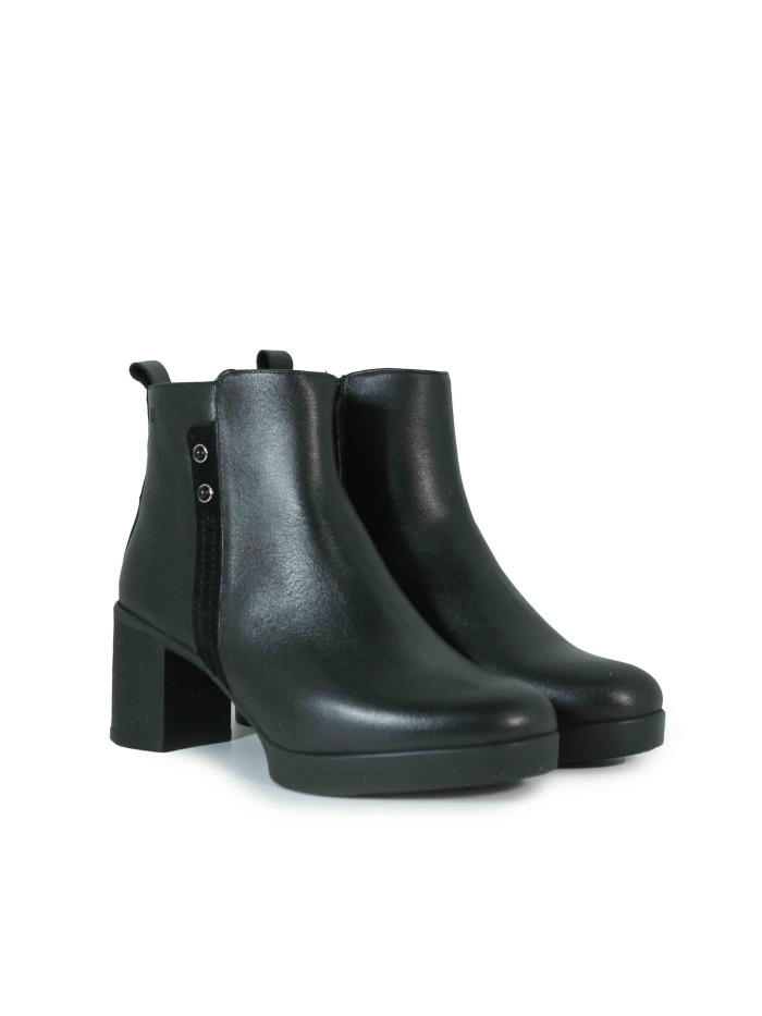 BOTÍN DE PIEL NEGRO DORKING SUCA D-9423